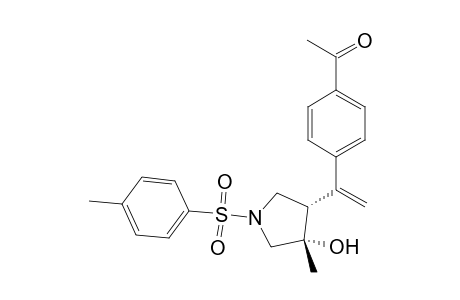 (3S,4S)-4-[1-(4-Acethylphenyl)ethenyl]-3-methyl-1-[(4-methyphenyl)sulfonyl]-3-pyrrolidinol