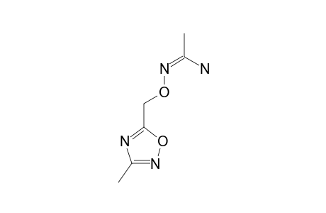 N'-[(3-methyl-1,2,4-oxadiazol-5-yl)methoxy]ethanimidamide
