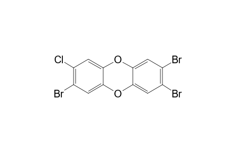 2,3,7-tribromo-8-chloro-dibenzo-p-dioxin