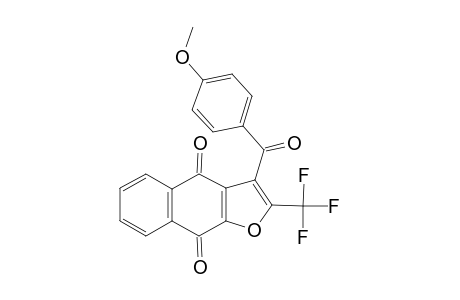 3-(4-Methoxybenzoyl)-2-(trifluoromethyl)benzo[f]benzofuran-4,9-dione