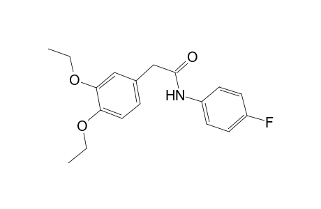 2-(3,4-Diethoxyphenyl)-N-(4-fluorophenyl)acetamide