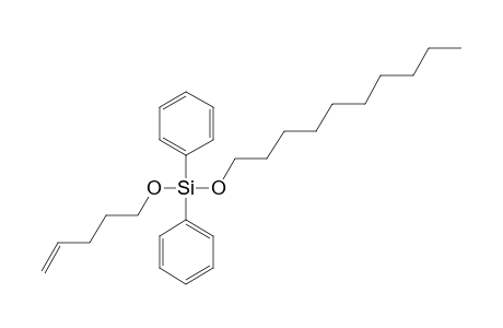 Silane, diphenyldecyloxy(pent-4-en-1-yloxy)-