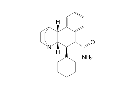 (4aS,5R,6R,10bR)-5-Cyclohexyl-2,3,4a,5,6,10b-hexahydro-1H-1,4-ethanobenzo[f]quinoline-6-carboxamide