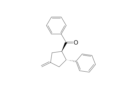 Methanone, (4-methylene-2-phenylcyclopentyl)phenyl-, trans-