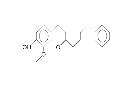 1-(4'-Hydroxy-3'-methoxy-phenyl)-7-phenyl-3-heptanone