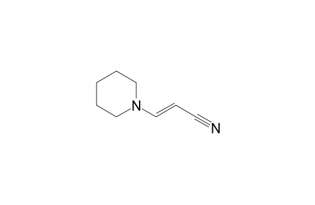 (E)-3-(1-piperidinyl)-2-propenenitrile