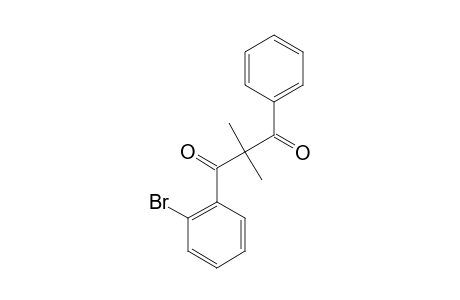1-(2'-BROMOPHENYL)-2,2-DIMETHYL-3-PHENYLPROPANE-1,3-DIONE