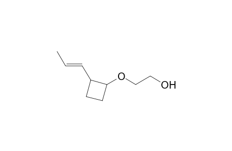 1-(Prop-1'-enyl)-2-[(2"-hydroxy)ethoxy]cyclobutane