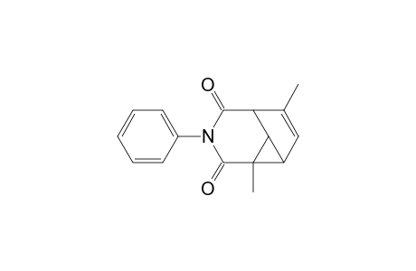 N-Phenyl-3,6-dimethylbicyclo[3.1.0]hex-3-ene-2,6-dicarboximide