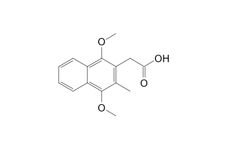 1,4-Dimethoxy-3-methyl-2-naphthylacetic acid