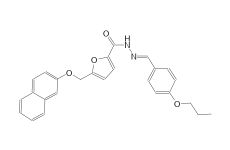 5-[(2-naphthyloxy)methyl]-N'-[(E)-(4-propoxyphenyl)methylidene]-2-furohydrazide