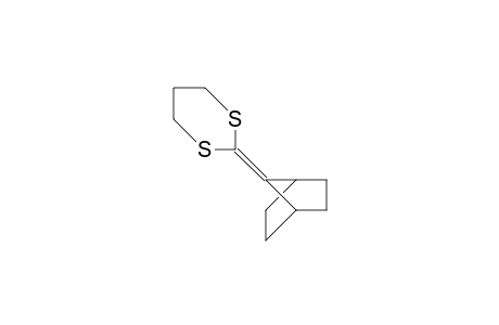 2-(Bicyclo(2.2.1)hept-7-ylidene)-1,3-dithiane