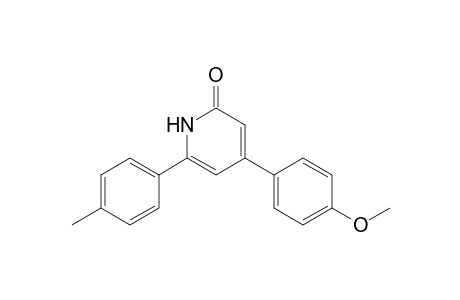 4-(4-Methoxyphenyl)-6-(4-methylphenyl)-2-pyridone
