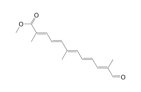 2,4,6,8,10-Dodecapentaenoic acid, 2,6,11-trimethyl-12-oxo-, methyl ester, (all-E)-