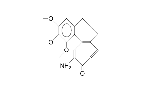 11-Amino-6,7-dihydro-1,2,3-trimethoxy-benzo(A)heptalen-10(5H)-one