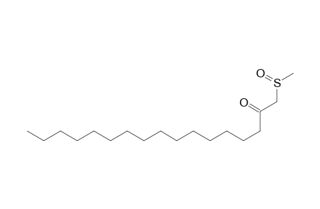 1-Methylsulfinylheptadecan-2-one