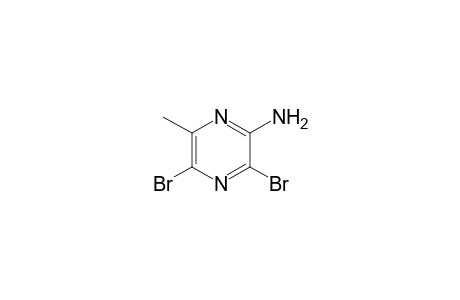 (3,5-dibromo-6-methyl-pyrazin-2-yl)amine