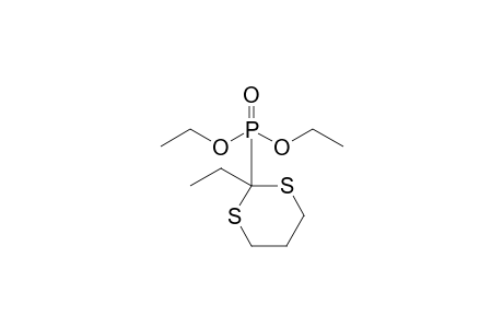 2-Diethoxyphosphoryl-2-ethyl-1,3-dithiane