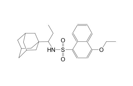 N-[1-(1-adamantyl)propyl]-4-ethoxy-1-naphthalenesulfonamide