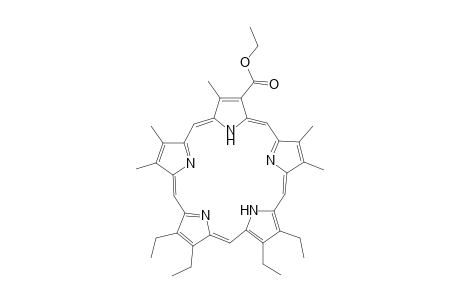 2-Ethoxycarbonyl-3,7,8,22,23-pentamethyl-12,13,17,18-tetraethylpentaphyrin