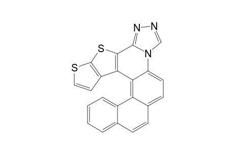 THIENO-[3',2':4,5]-THIENO-[2,3-C]-NAPHTO-[1,2-F]-[1,2,4]-TRIAZOLO-[4,3-A]-QUINOLINE