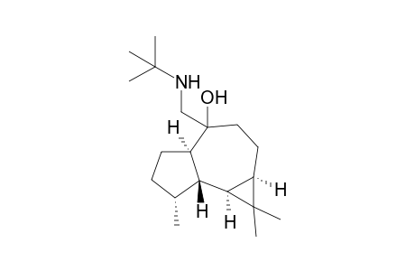 (1aR,4aR,7R,7aS,7bS)-4-((tert-butylamino)methyl)-1,1,7-trimethyldecahydro-1H-cyclopropa[e]azulen-4-ol