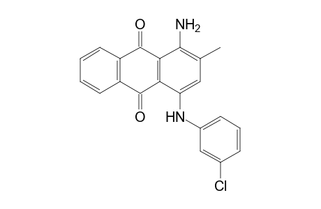 1-Amino-4-(3-chloro-phenylamino)-2-methyl-anthraquinone