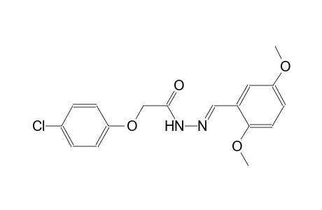 2-(4-chlorophenoxy)-N'-[(E)-(2,5-dimethoxyphenyl)methylidene]acetohydrazide