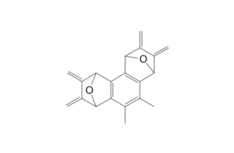 anti-9,10-Dimethyl-2,3,6,7-tetramethylene-1,4;5,8-diepoxy-1,2,3,4,5,6,7,8-octahydrophenanthrene