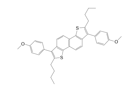 2,7-Dibutyl-1,6-bis(4-methoxyphenyl)naphtho[1,2-b;5,6-b']-dithiophene