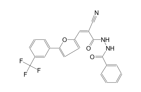 benzoic acid, 2-[(2Z)-2-cyano-1-oxo-3-[5-[3-(trifluoromethyl)phenyl]-2-furanyl]-2-propenyl]hydrazide