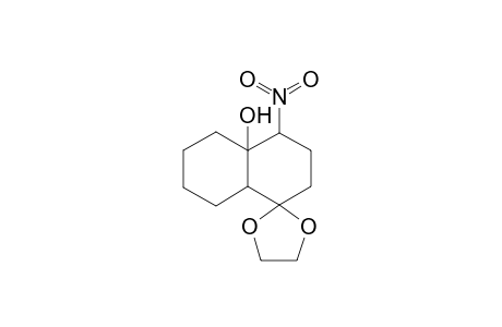 4'-nitrospiro[1,3-dioxolane-2,1'-decalin]-4'a-ol