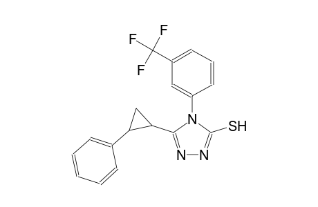 5-[(1R,2R)-2-phenylcyclopropyl]-4-[3-(trifluoromethyl)phenyl]-4H-1,2,4-triazole-3-thiol