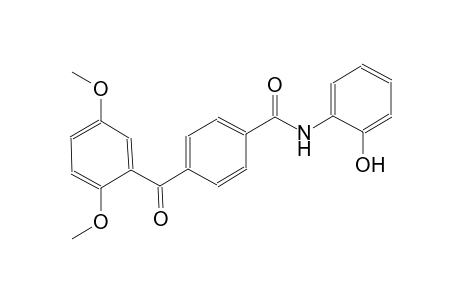 4-(2,5-dimethoxybenzoyl)-N-(2-hydroxyphenyl)benzamide