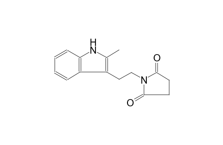 2,5-pyrrolidinedione, 1-[2-(2-methyl-1H-indol-3-yl)ethyl]-