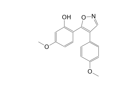 phenol, 5-methoxy-2-[4-(4-methoxyphenyl)-5-isoxazolyl]-