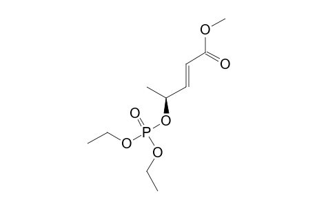METHYL-(2E,4S)-(DIETHOXY-PHOSPHORYLOXY)-PENTENOATE
