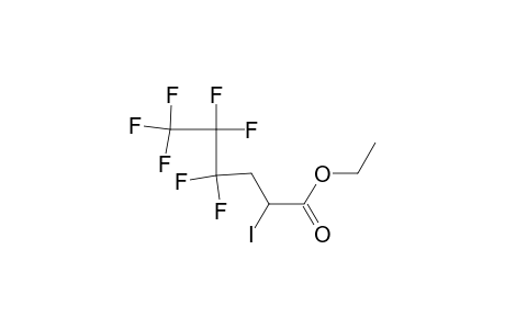 4,4,5,5,6,6,6-heptafluoro-2-iodo-hexanoic acid ethyl ester