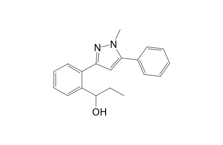3-[2'-(.alpha.-Hydroxypropyl)phenyl]-1-methyl-5-phenylpyrazole