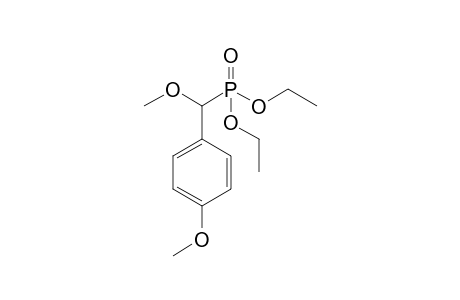 1-[diethoxyphosphoryl(methoxy)methyl]-4-methoxy-benzene