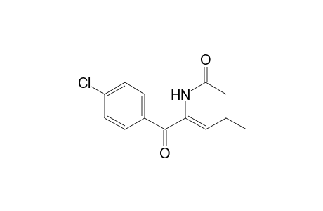 Acetamide, N-[1-(4-chlorobenzoyl)-1-butenyl]-, (Z)-