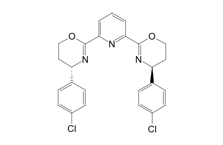 2,6-Bis[(4S)-4-(4-chloroyl)-5,6-dihydro-4H-[1,3]oxazinyl]pyridine