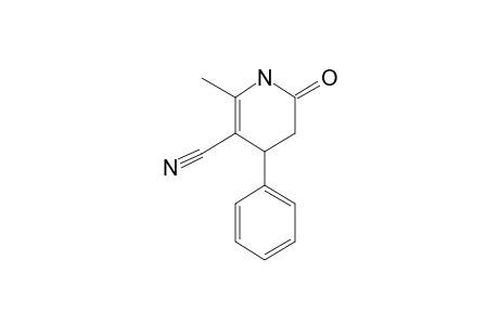 5-Cyano-1,2,3,4-tetrahydro-6-methyl-2-oxo-4-phenylpyridine