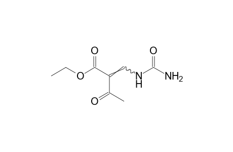 2-(ureidomethylene)acetoacetic acid, ethyl ester