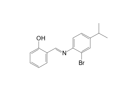 o-[N-(2-bromo-p-cumenyl)formimidoyl]phenol