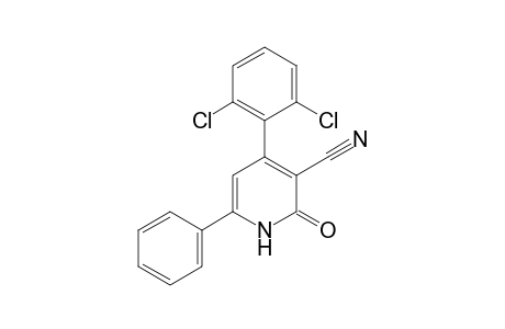 3-cyano-4-(2,6-bichlorophenyl)-6-phenyl-2(1H)-pyridone