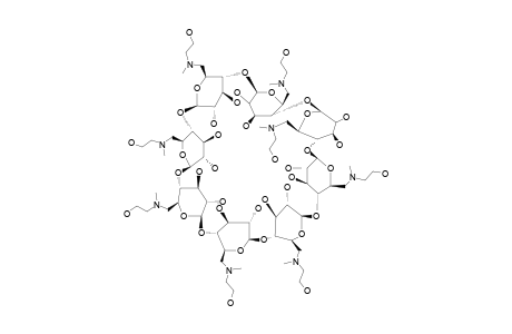 PER-6-(N-METHYL-N-(2-HYDROXYETHYL)-AMINO)-6-DEOXY-GAMMA-CYClODEXTRIN