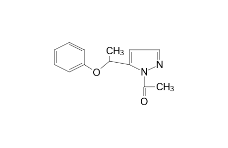 1-ACETYL-5-(1-PHENOXYETHYL)PYRAZOLE