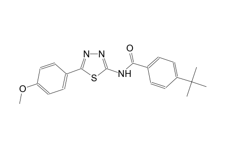 4-tert-butyl-N-[5-(4-methoxyphenyl)-1,3,4-thiadiazol-2-yl]benzamide
