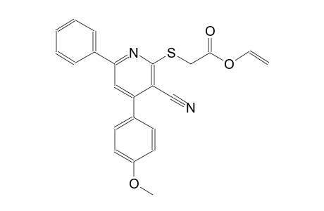 vinyl {[3-cyano-4-(4-methoxyphenyl)-6-phenyl-2-pyridinyl]sulfanyl}acetate